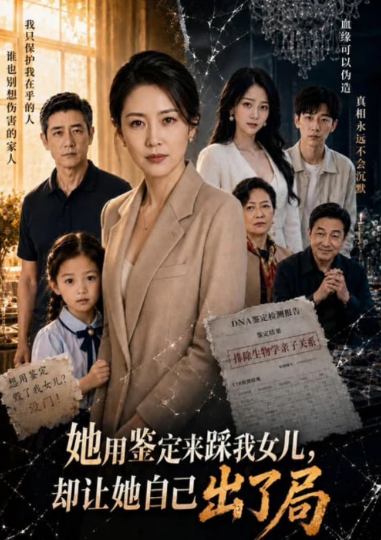 她用鉴定来踩我女儿，却让她自己出了局(全集)